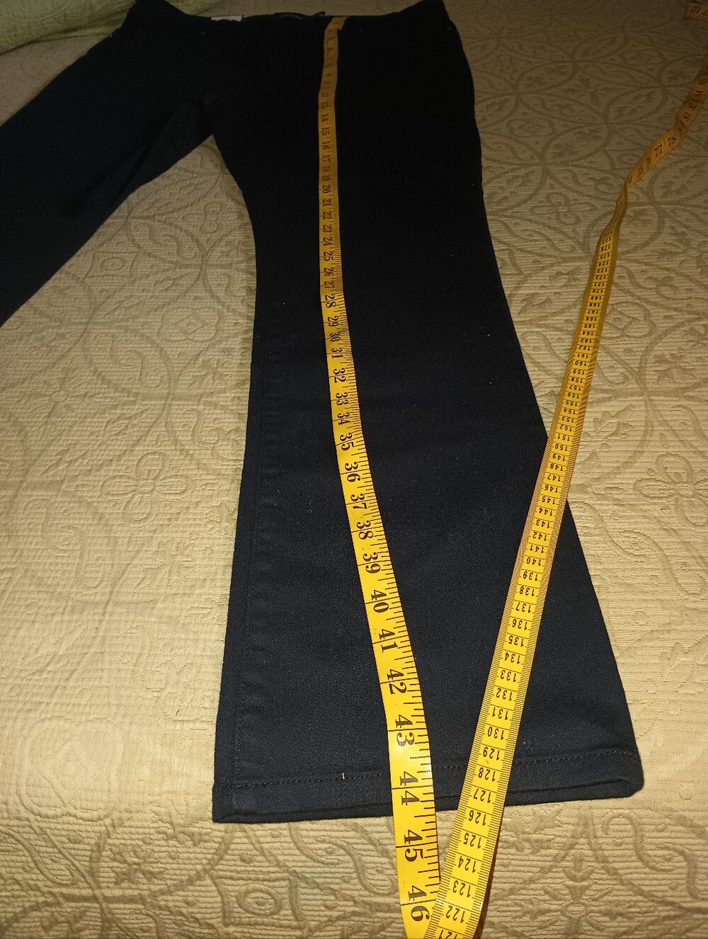 Lauren Ralph Lauren Straight Black Jeans SZ14-16 - Picture 5 of 7